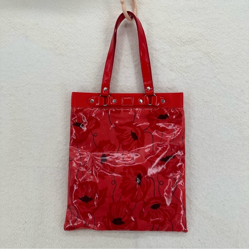 Y2k Whimsy Red Fashion Illustration Tote Bag/Purse - Picture 4 of 5